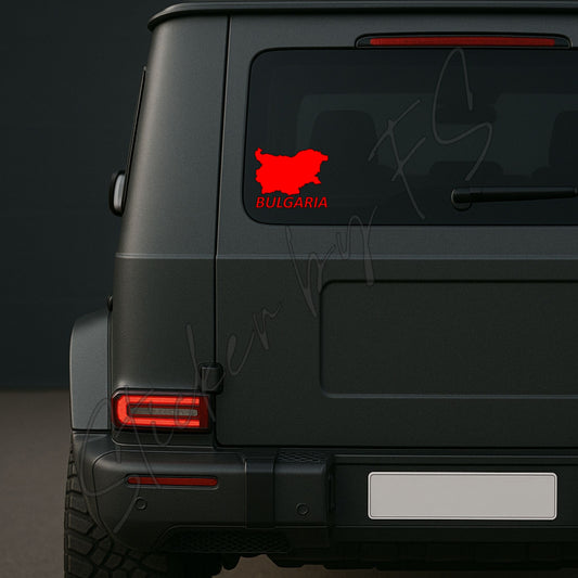 Bulgarien Sticker – hochwertiger Aufkleber Sticker / Aufkleber