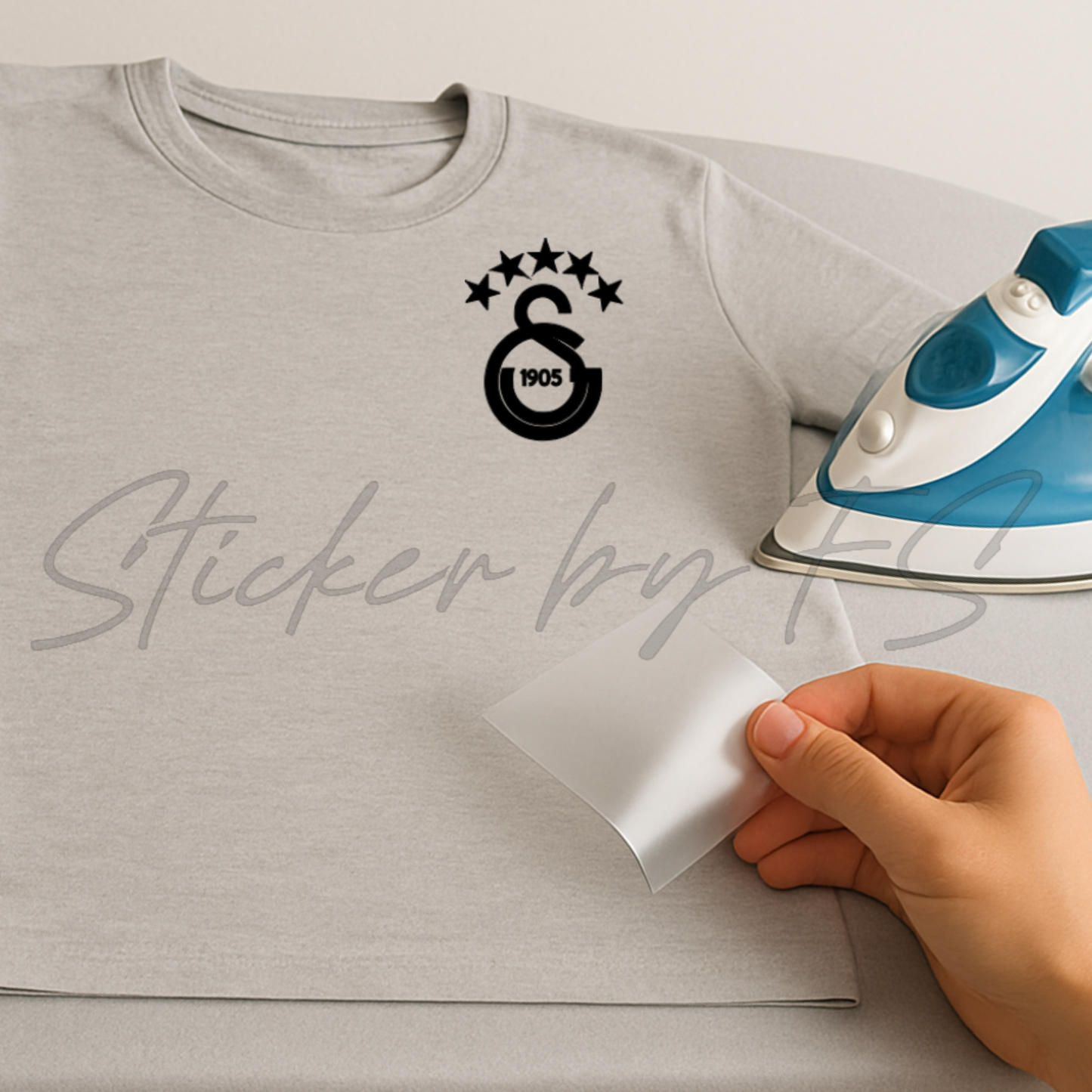 Galatasaray Sticker Aufkleber für Tshirt, Tasche, Pullover