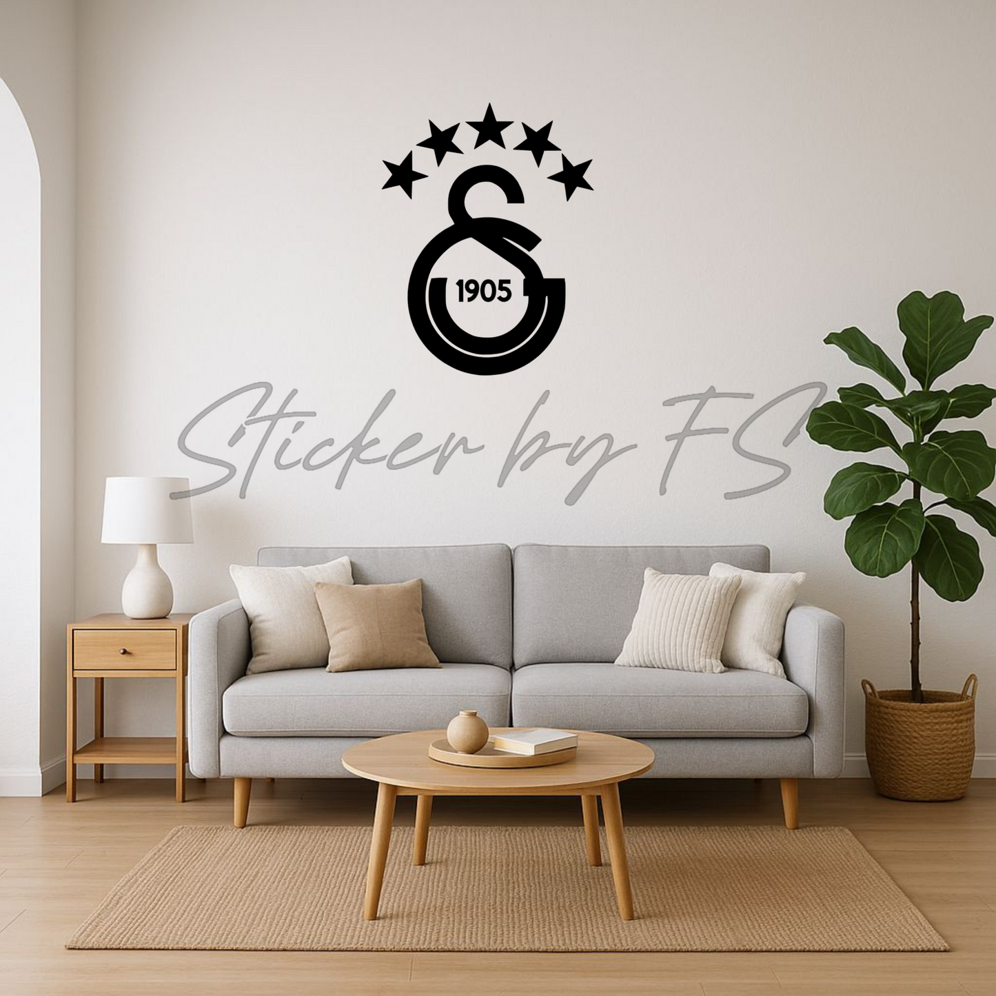 Galatasaray Wandsticker Wand Tattoo Homedecoration