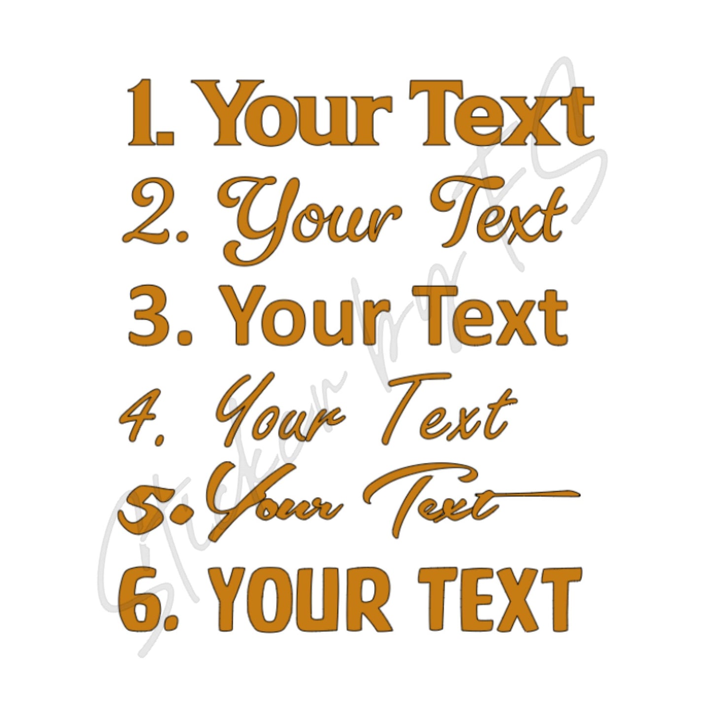 Dein Wunschtext bis 30cm Sticker – hochwertiger Aufkleber