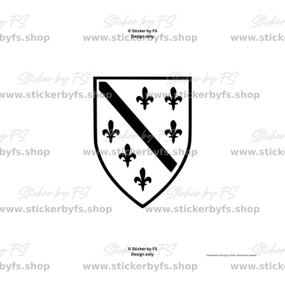 Bosnien Sticker – hochwertiger Aufkleber