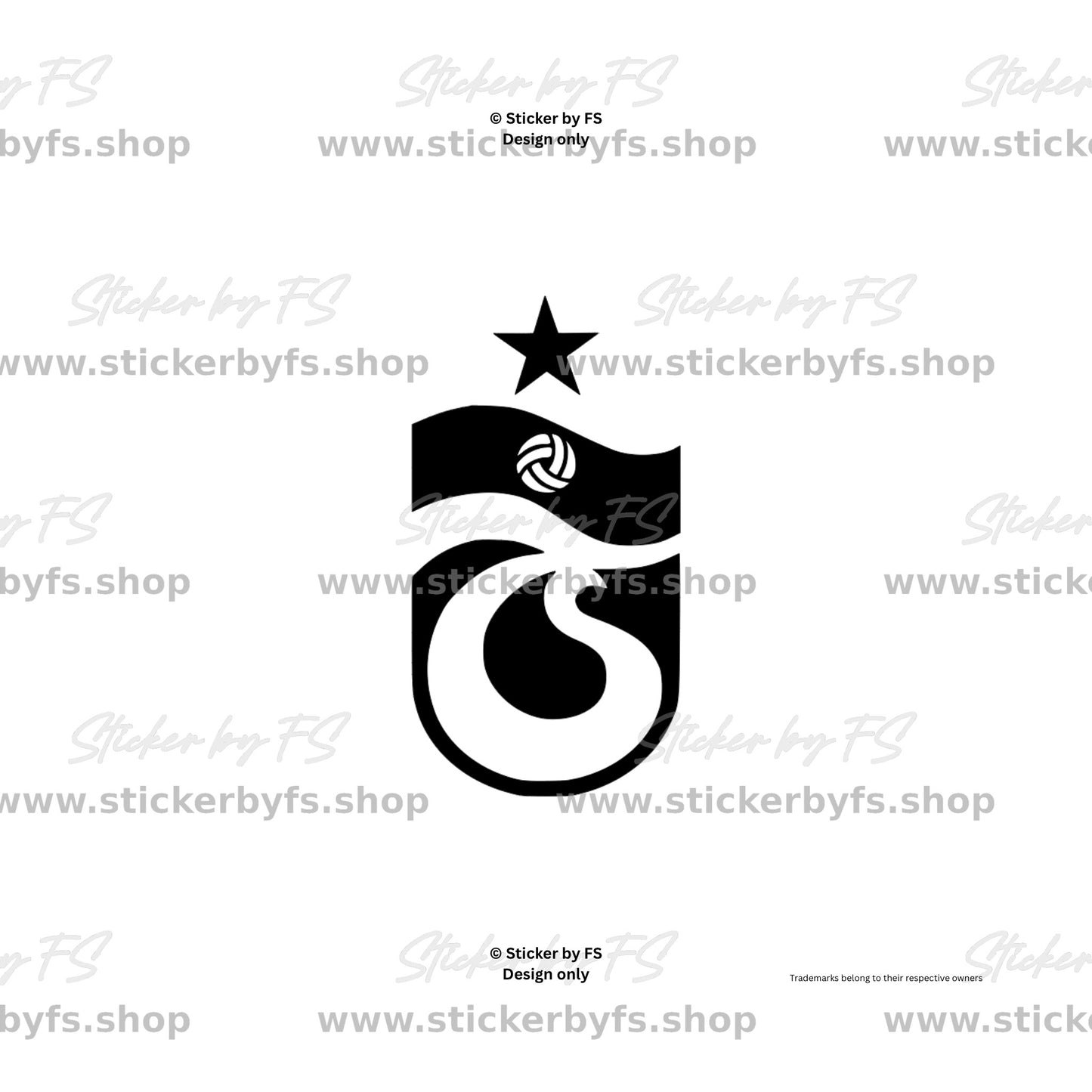 Trabzonspor Sticker – hochwertiger Aufkleber