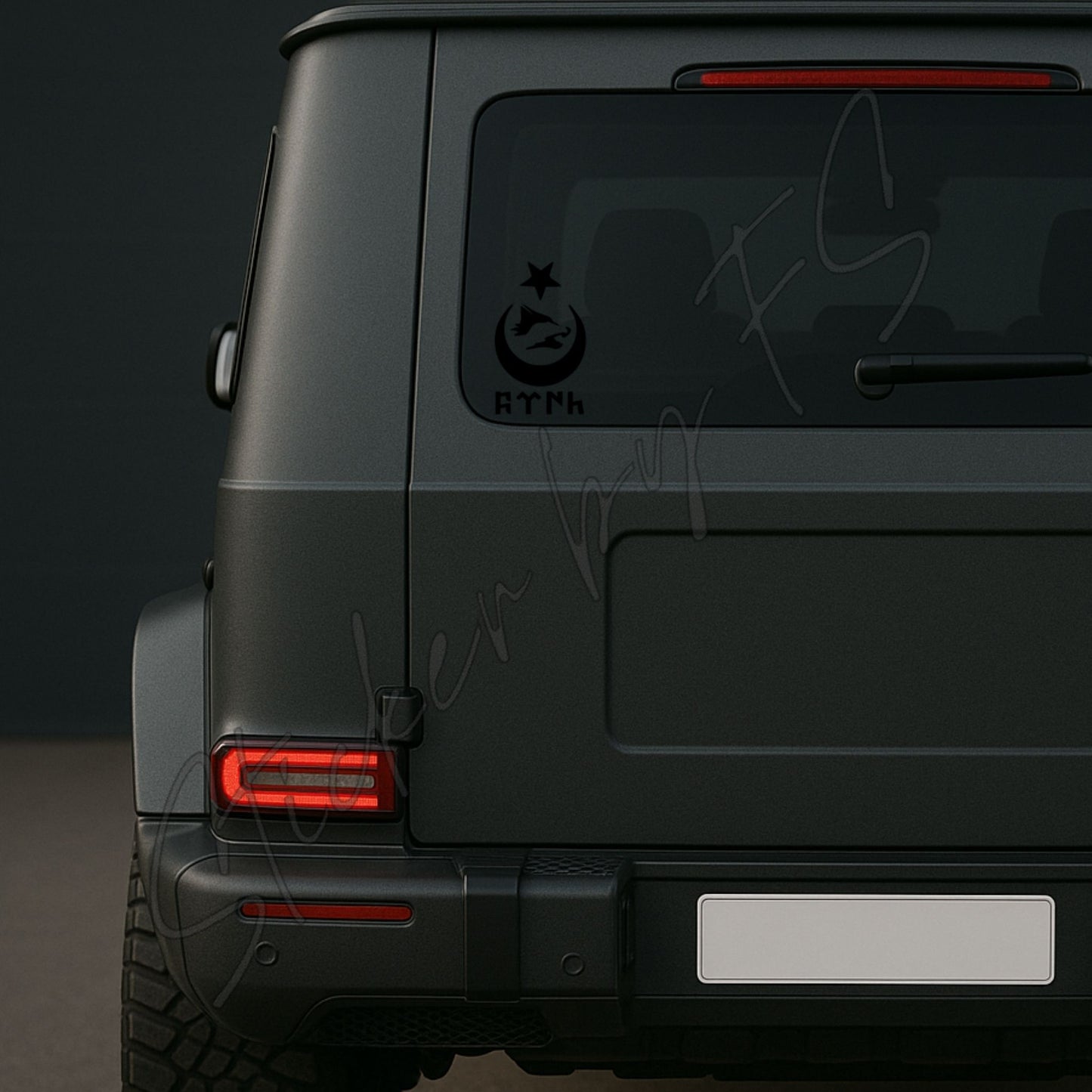 Ay Yildiz Bozkurt Sticker Aufkleber Autosticker Carsticker Sticker für Laptop Türk Türkiye Turan Göktürk Ay Yildiz