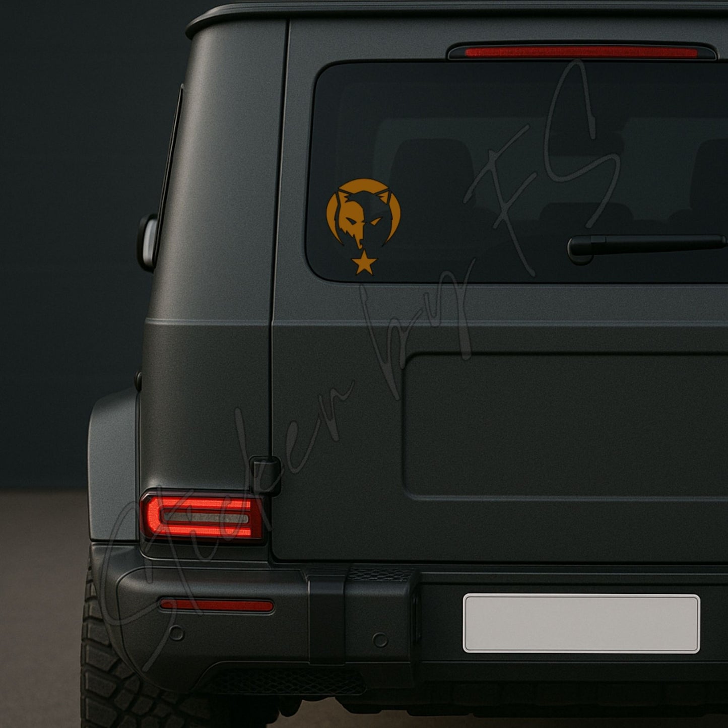 Ay Yildiz Bozkurt Sticker Aufkleber Autosticker Carsticker Sticker für Laptop Türk Türkiye Turan Göktürk