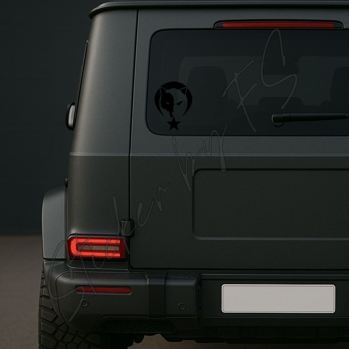 Ay Yildiz Bozkurt Sticker Aufkleber Autosticker Carsticker Sticker für Laptop Türk Türkiye Turan Göktürk
