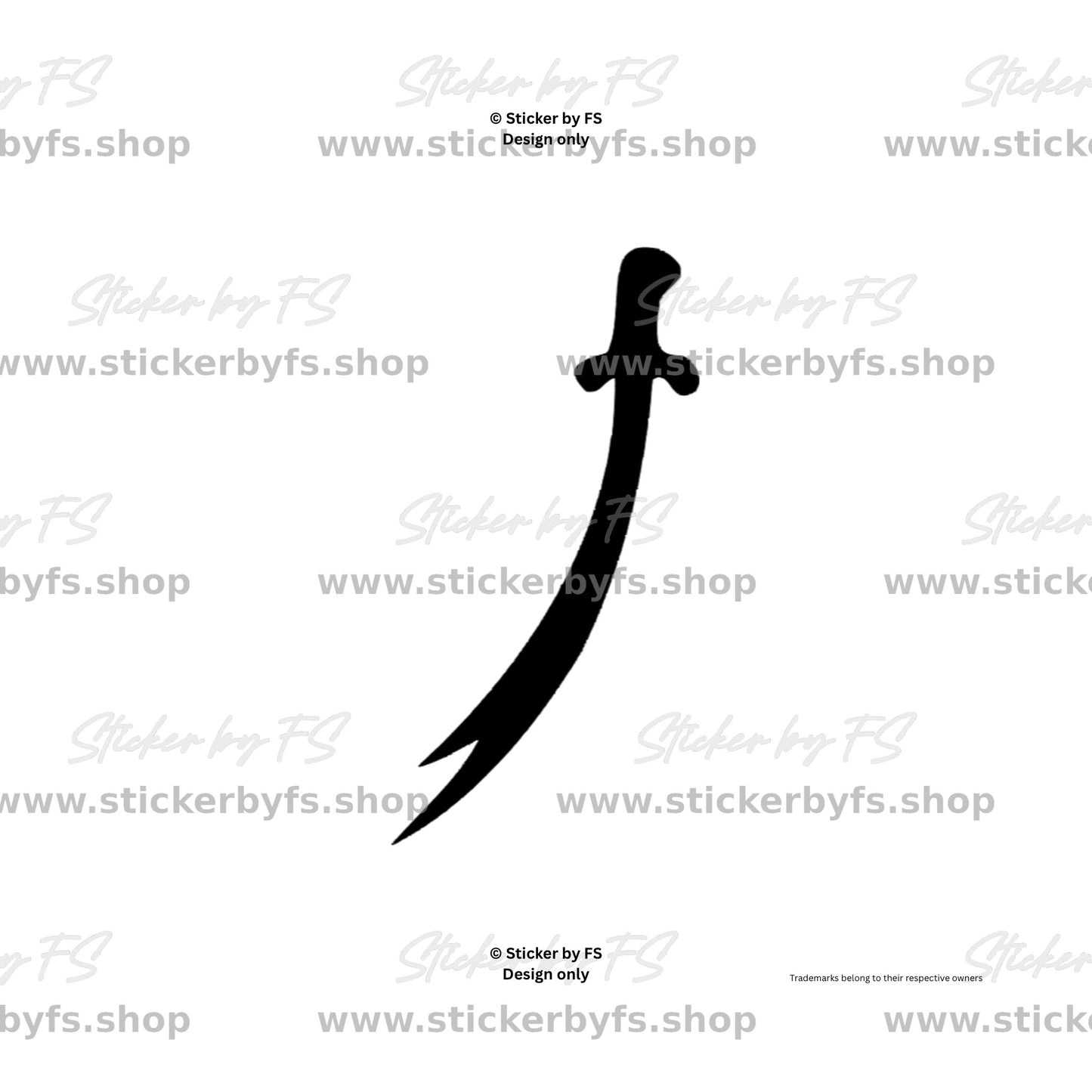 Zülfikar Sticker – hochwertiger Aufkleber