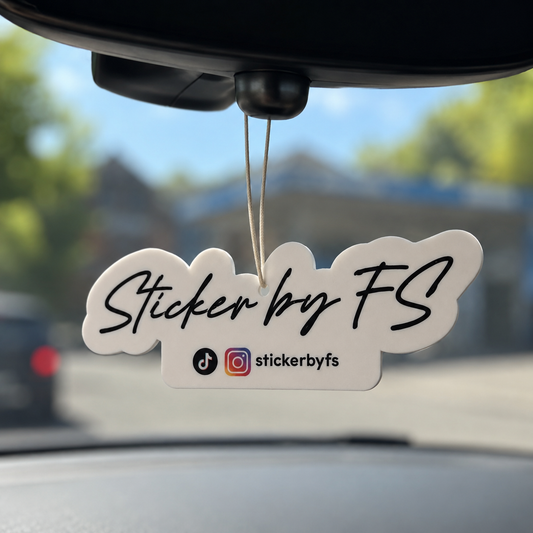 Sticker by FS Duftbaum – Eleganter Premium-Duft
