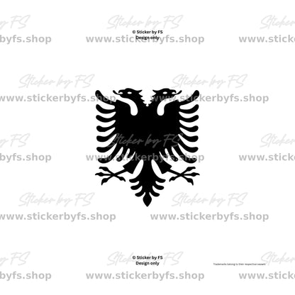 Albanien Sticker – hochwertiger Aufkleber