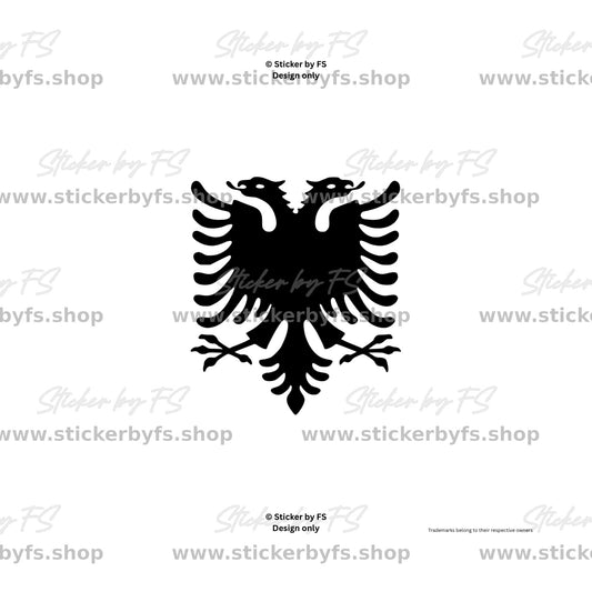 Albanien Sticker – hochwertiger Aufkleber