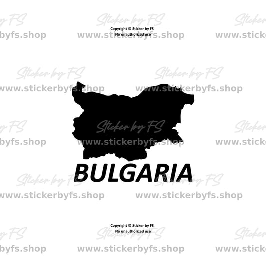 Bulgarien Sticker – hochwertiger Aufkleber