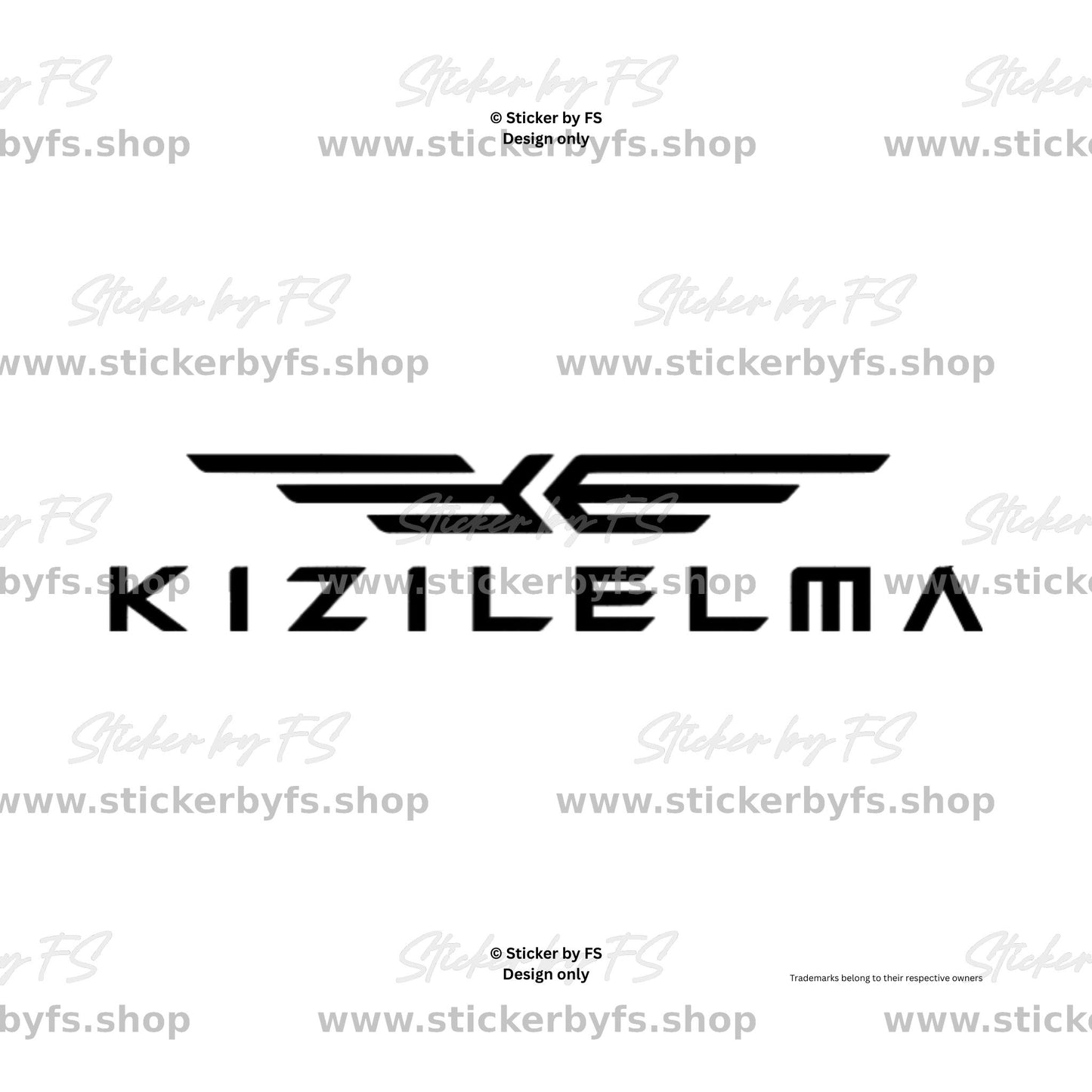 Kızılelma Sticker – hochwertiger Aufkleber