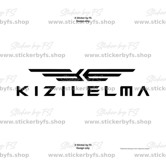 Kızılelma Sticker – hochwertiger Aufkleber