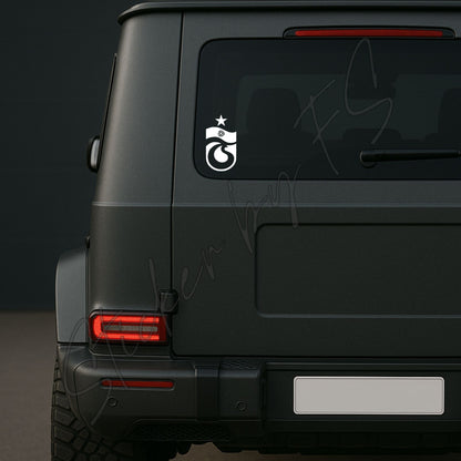 Trabzonspor Aufkleber, wetterfest, ideal für Autos, Motorräder, Fensterscheiben und Laptops