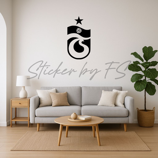 Trabzonspor Trabzon Wandsticker Wand Tattoo Homedecoration