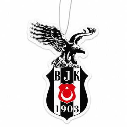 Beşiktaş Duftbaum mit Adler und BJK 1903 Vereinswappen