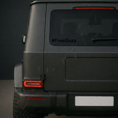 #FreeGaza Sticker – hochwertiger Aufkleber