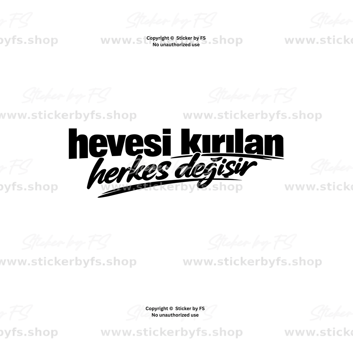 hevesi kırılan herkes değişir sticker türkisch autoaufkleber – türkischer heckscheibenaufkleber, autoscheiben sticker, kfz schriftzug